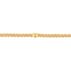Thumbnail Image 3 of 2.1mm Twist Rope Chain Hearts Bracelet in Hollow 10K Gold - 7.25"