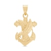 Thumbnail Image 1 of Eagle Anchor Necklace Charm in Solid 10K Gold