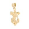 Thumbnail Image 2 of Eagle Anchor Necklace Charm in Solid 10K Gold