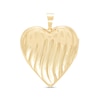 Thumbnail Image 3 of Two-Sided Heart Locket Necklace Charm in Solid 10K Gold