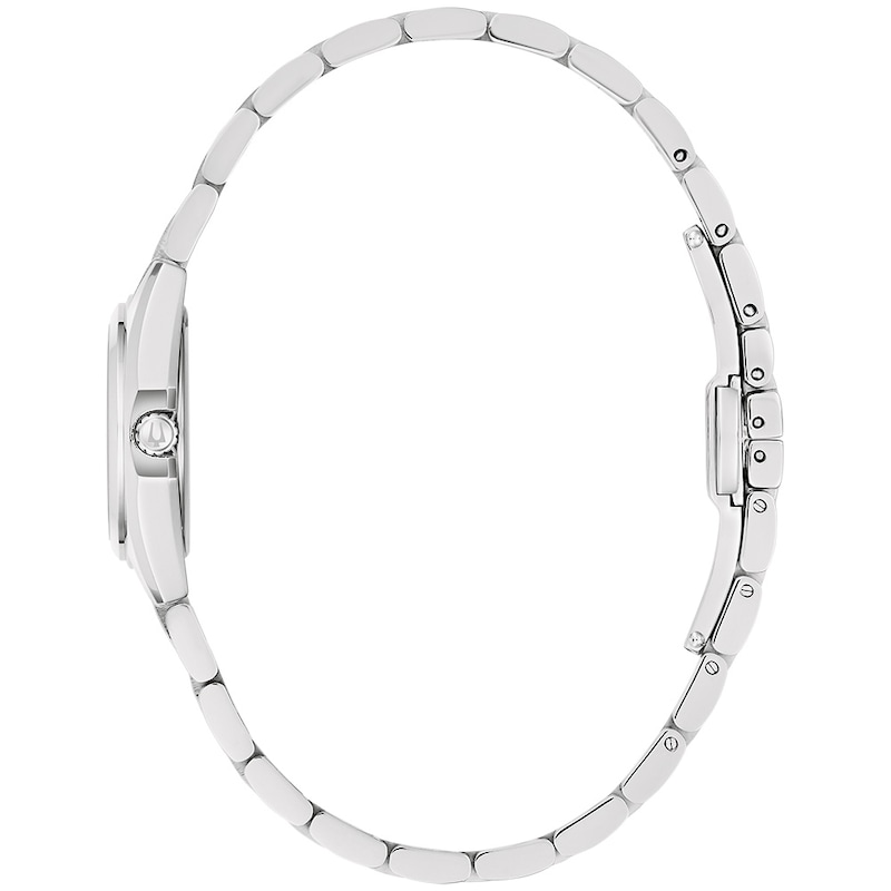 Ladies' Bulova Classic Surveyor Analog Watch with Blue Dial (Model: 96L345)