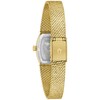 Thumbnail Image 3 of Ladies’ Bulova Classic Goddess of Time Gold-Tone IP Analog Watch with Green Malachite Dial (Model: 97L184)