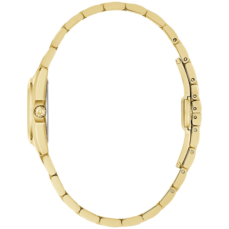 Ladies' Bulova Classic Surveyor Analog Watch with Pink Dial (Model: 97L187)