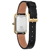 Thumbnail Image 3 of Ladies' Citizen Eco-Drive® Dress Classic Gold-Tone IP Watch with Black Dial (Model: EM1192-01E)