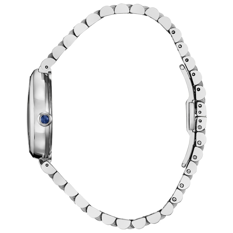 Ladies' Citizen Eco-Drive® Rainell Analog Watch with Silver-Tone Dial (Model: EM1200-55A)