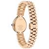 Thumbnail Image 3 of Ladies’ Citizen Eco-Drive® Rainell Rose Gold-Tone IP Analog Watch with Green Dial (Model: EM1203-57X)
