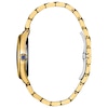 Thumbnail Image 2 of Ladies' Citizen Watch with Navy Blue Dial and Yellow Stainless Steel with Ion-Plated Bracelet (Model: EM1142-84L)