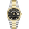 Thumbnail Image 1 of Men’s Bulova Super Seville Two-Tone Analog Watch with Black Cushion Dial (Model: 98B458)