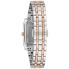 Thumbnail Image 3 of Ladies’ Bulova Two-Tone IP Stainless Steel Analog Watch with White Dial (Model: 98L328)