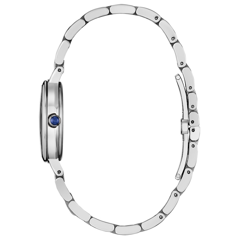 Ladies' Citizen Eco-Drive® Classic Analog Watch with Black Dial (Model: EM0990-81E)