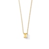 Thumbnail Image 1 of Emerald-Cut Citrine Solitaire Necklace in 10K Gold