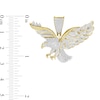 Thumbnail Image 2 of 0.50 CT. T.W. Diamond Flying Eagle Charm in Sterling Silver with 14K Gold Plate