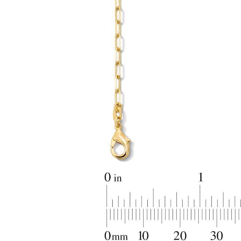 Main Image 3 of Marquise and Oval Jade and White Lab-Created Sapphire Butterfly Bracelet in Sterling Silver with 18K Gold Plate - 8.25"