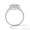 Thumbnail Image 2 of 0.08 CT. T.W. Certified Lab-Grown Diamond Heart Ring in Sterling Silver (F/SI2)
