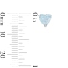 Thumbnail Image 3 of Heart-Shaped Lab-Created Opal Solitaire Stud Earrings in Sterling Silver