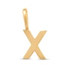 Thumbnail Image 1 of Letter “X” Necklace Charm in Solid 10K Gold