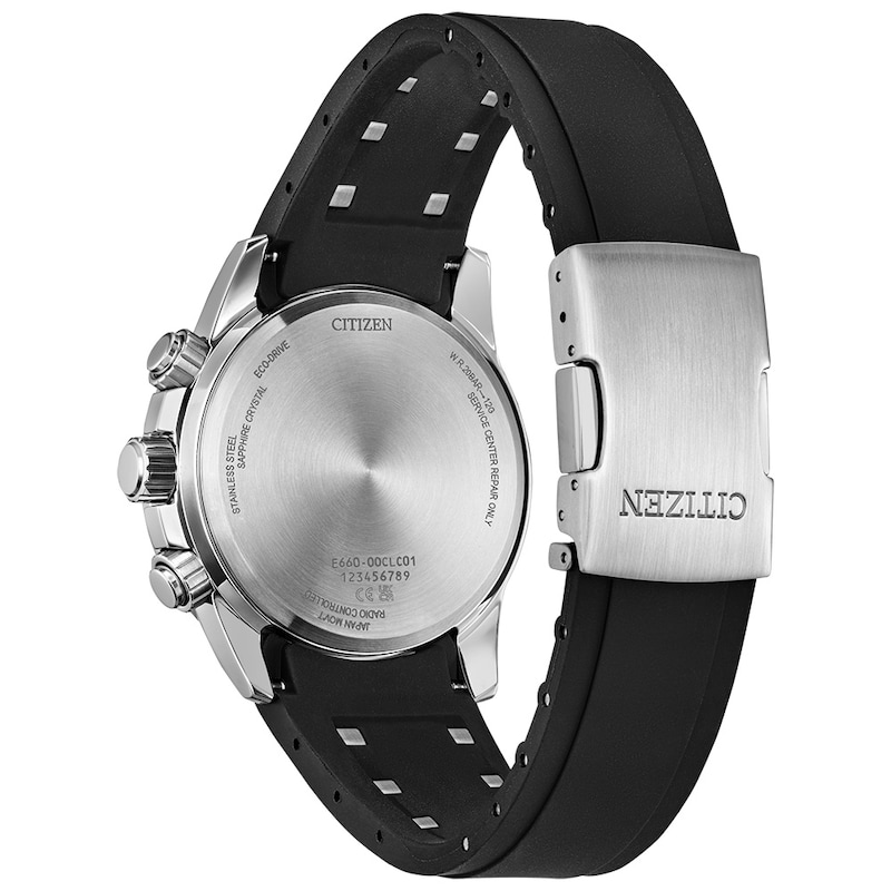 Men's Citizen Eco-Drive® Perpetual Chrono A-T Watch (Model: CB5970-02H)