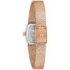 Thumbnail Image 3 of Ladies’ Bulova Classic Goddess of Time Rose-Tone IP Analog Watch with Brown Tiger’s Eye Dial (Model: 97L185)
