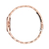 Thumbnail Image 4 of Citizen Ladies Crystal Eco-Drive Watch 28mm Pink Gold-Tone Stainless Steel Case and Bracelet with White Dial and matching bracelet (EW1847-60Y)
