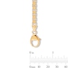 Thumbnail Image 3 of 0.18 CT. T.W. Certified Lab-Grown Diamond Pavé Box Chain Bracelet in Sterling Silver with 14K Gold Plate (F/VS2) - 8.25"