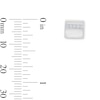 Thumbnail Image 3 of 0.08 CT. T.W. Certified Lab-Grown Diamond Square Stud Earrings in Sterling Silver (F/VS2)
