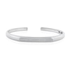 Thumbnail Image 1 of 0.18 CT. T.W. Certified Lab-Grown Diamond Pavé Cuff Bracelet in Sterling Silver (F/VS2)