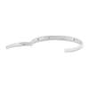 Thumbnail Image 2 of 0.18 CT. T.W. Certified Lab-Grown Diamond Pavé Cuff Bracelet in Sterling Silver (F/VS2)