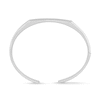 Thumbnail Image 4 of 0.18 CT. T.W. Certified Lab-Grown Diamond Pavé Cuff Bracelet in Sterling Silver (F/VS2)