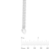 Thumbnail Image 3 of 0.18 CT. T.W. Certified Lab-Grown Diamond Station Box Chain Bracelet in Sterling Silver (F/VS2) - 8.25"