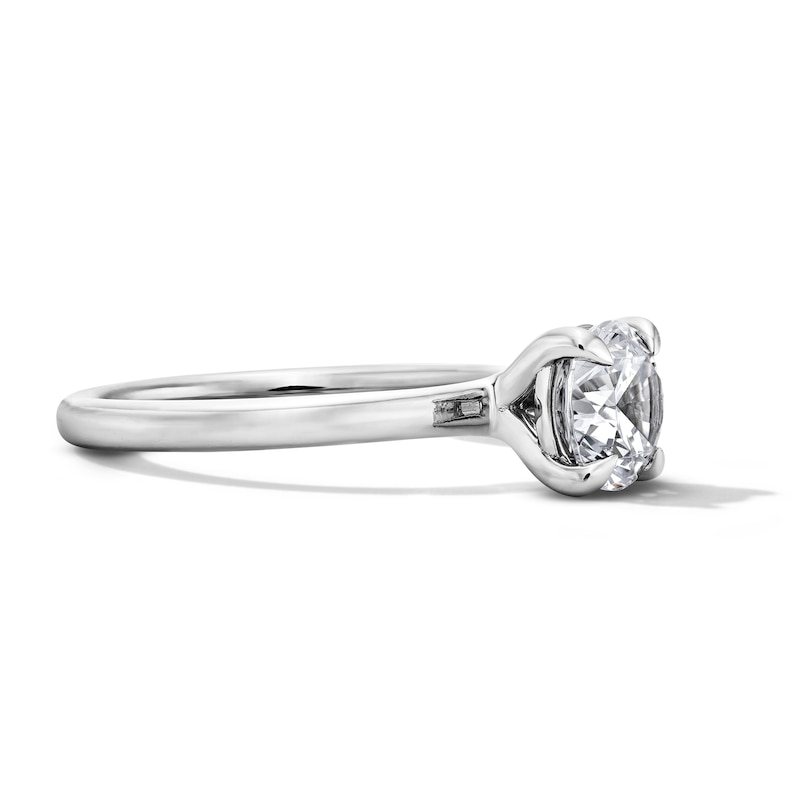 1.50 CT. Certified Lab-Grown Diamond Solitaire Engagement Ring 14K White Gold (F/VS2)
