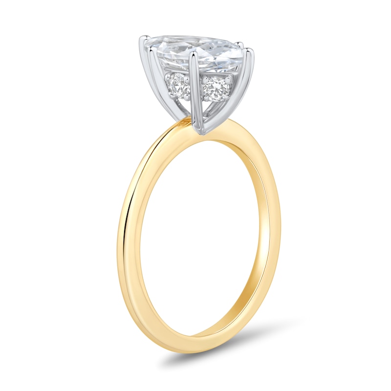 Main Image 2 of 1.75 CT. T.W. Marquise-Cut Certified Lab-Grown Diamond Solitaire Engagement Ring in 14K Gold (F/VS2)