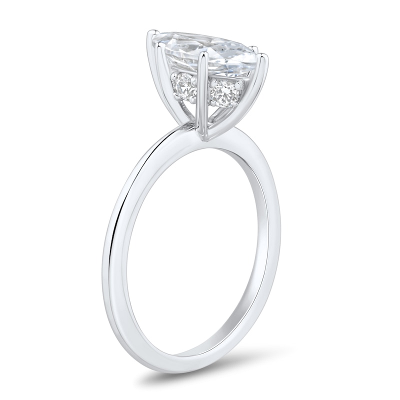 1.75 CT. T.W. Marquise-Cut Certified Lab-Grown Diamond Solitaire Engagement Ring 14K Gold (F/VS2