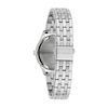 Thumbnail Image 3 of Ladies' Caravelle by Bulova Dress Quartz Stainless Steel Watch with Aqua Dial (Model: 43M124)