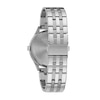 Thumbnail Image 3 of Men's Caravelle by Bulova Dress Quartz Stainless Steel Watch with Blue Dial (Model: 43B151)