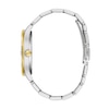 Thumbnail Image 2 of Men's Caravelle by Bulova Dress Quartz Two-Tone IP Stainless Steel Watch with Green Dial (Model: 45B162)