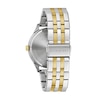 Thumbnail Image 3 of Men's Caravelle by Bulova Dress Quartz Two-Tone IP Stainless Steel Watch with Green Dial (Model: 45B162)