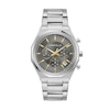 Thumbnail Image 1 of Men's Caravelle by Bulova Dress Chronograph Stainless Steel Watch with Gray Dial (Model: 43A158)
