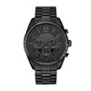 Thumbnail Image 1 of Men's Caravelle by Bulova Chronograph Black IP Stainless Steel Watch with Black Dial (Model: 45B150)