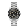 Thumbnail Image 1 of Men's Caravelle by Bulova Sea Hunter Automatic Stainless Steel Watch with Black Dial (Model: 43B175)