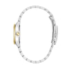 Thumbnail Image 2 of Ladies' Caravelle by Bulova Classic Quartz Two-Tone IP Stainless Steel Watch with Silver-White Dial (Model: 45M121)