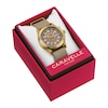 Thumbnail Image 4 of Men's Caravelle by Bulova Field Light Up Gold-Tone IP Stainless Steel Watch with Taupe Dial (Model: 44C113)