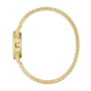 Thumbnail Image 2 of Ladies' Caravelle by Bulova Vintage Dress Quartz Gold-Tone IP Stainless Steel Watch with Silver-White Dial (Model: 44L268)