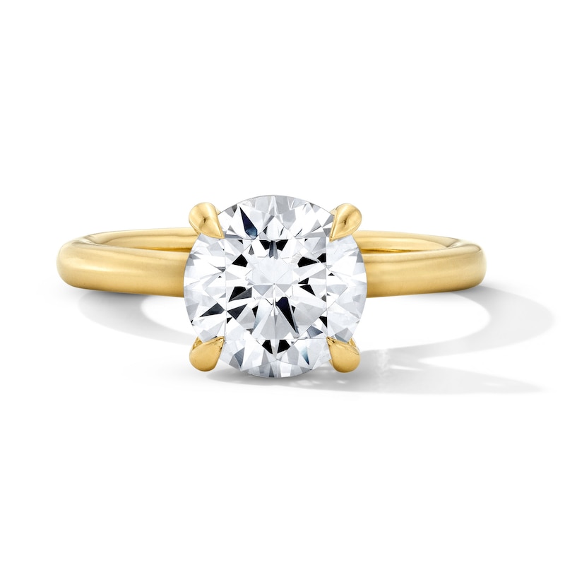 Main Image 1 of 2.00 CT. Certified Lab-Grown Diamond Solitaire Engagement Ring in 14K Gold (F/VS2)