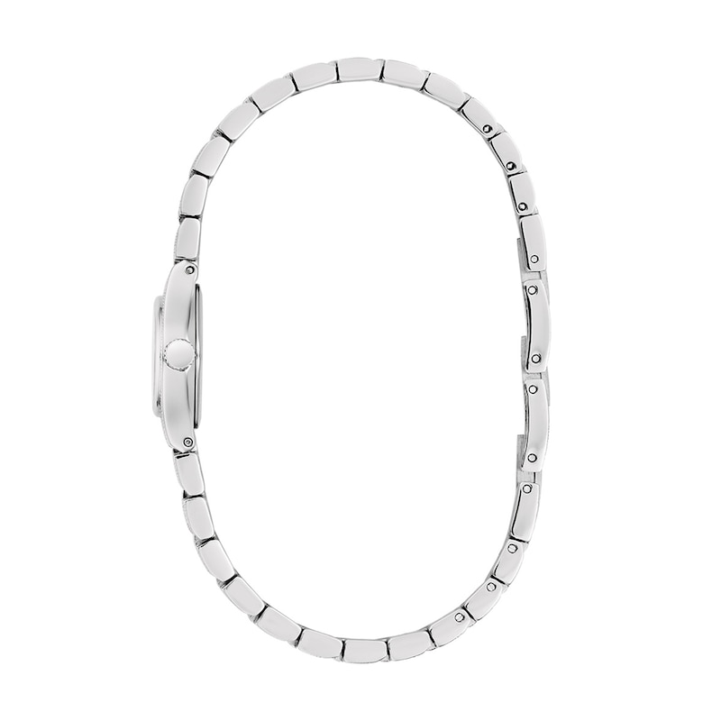 Main Image 2 of Ladies' Caravelle by Bulova Vintage Dress Quartz Stainless Steel Watch with Silver-Champagne Dial (Model: 43L228)