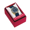 Thumbnail Image 4 of Men's Caravelle by Bulova Sea Hunter Automatic Gold-Tone IP Stainless Steel Watch with Blue Dial (Model: 44B129)