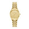 Thumbnail Image 1 of Ladies' Caravelle by Bulova Classic Gold-Tone IP Stainless Steel Watch with Champagne Dial (Model: 44M117)