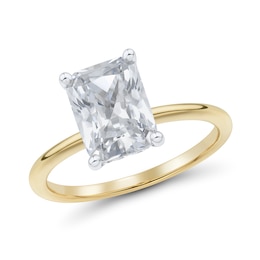 2.75 CT. T.W. Radiant-Cut Certified Lab-Grown Diamond Solitaire Engagement Ring in 14K Gold (F/VS2)