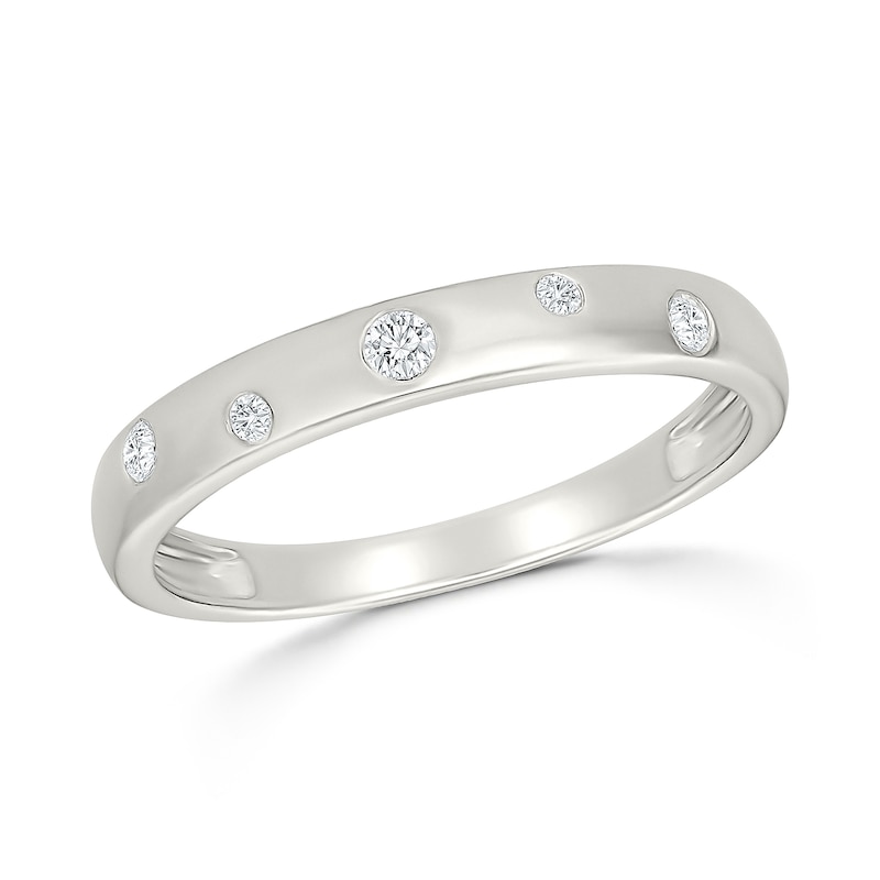 0.95 CT. T.W. Certified Lab-Grown Diamond Bridal Set 10K White Gold (F/VS2)