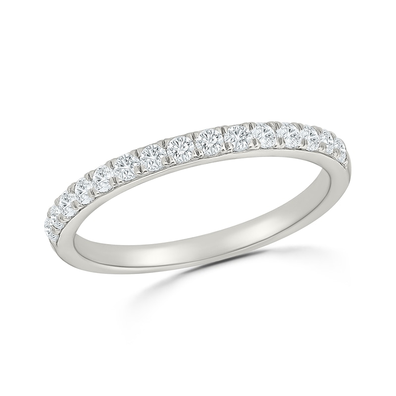 1.45 CT. T.W. Marquise-Cut Certified Lab-Grown Diamond Starburst Frame Engagement Ring 10K White Gold (F/VS2)