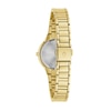 Thumbnail Image 5 of Ladies' Bulova Crystal Gold-Tone Stainless Steel Watch with Champagne Dial and Infinity Necklace Set (Model: 97X105)